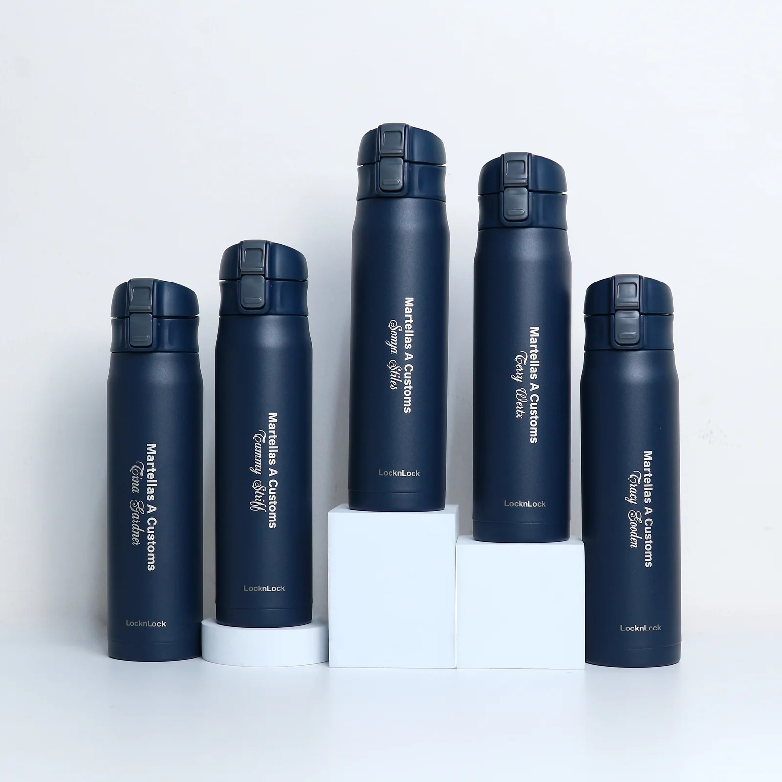 Bình giữ nhiệt in logo và khắc laser